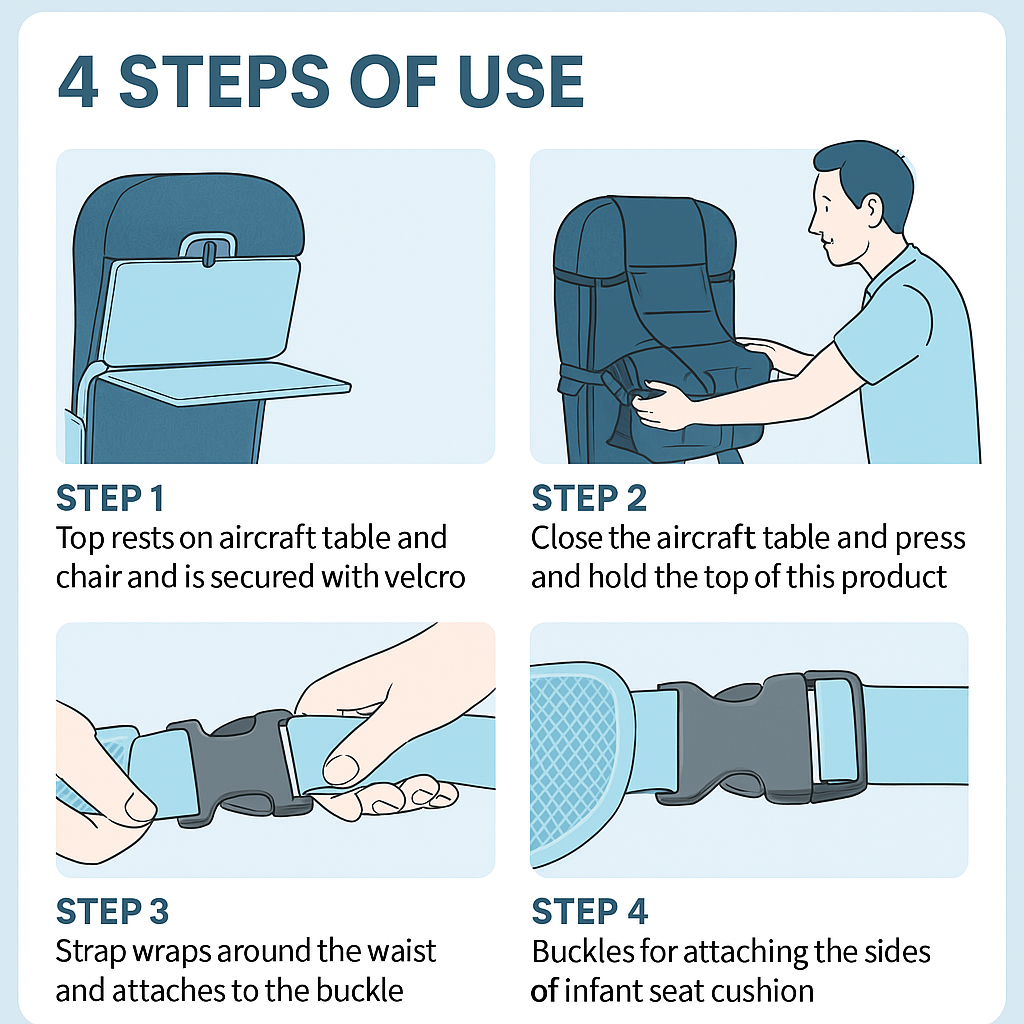 Airplane bed for baby