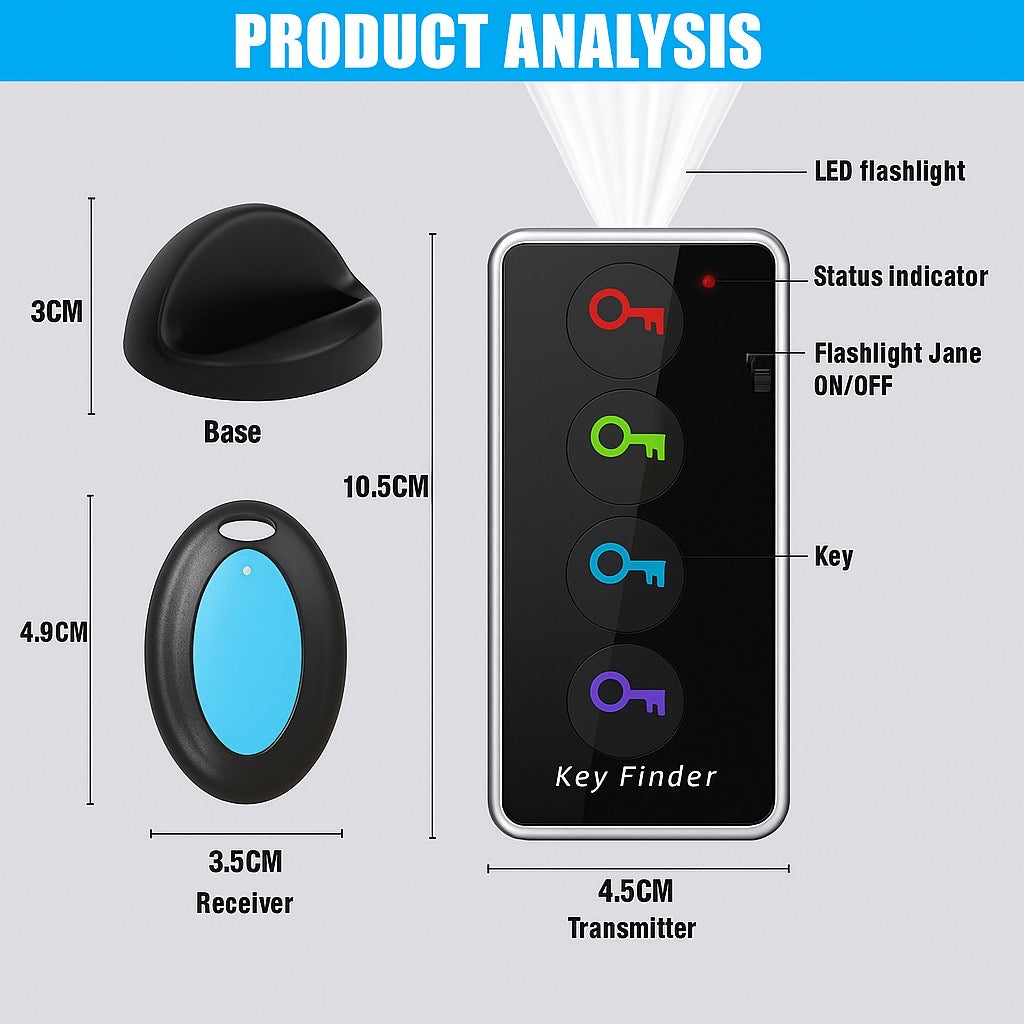 Wireless key finder