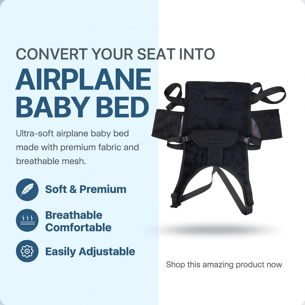 Airplane bed for baby