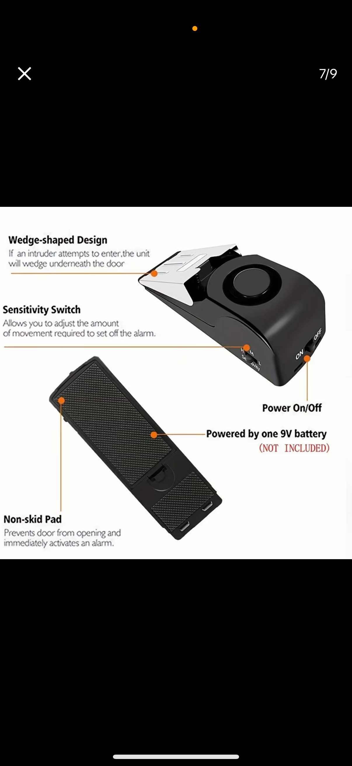 Door alarm