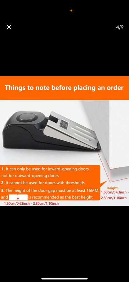 Door alarm